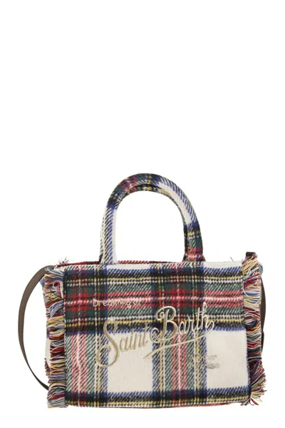 MC2 SAINT BARTH MC2 SAINT BARTH COLETTE - WOOL-EFFECT BAG WITH LOGO