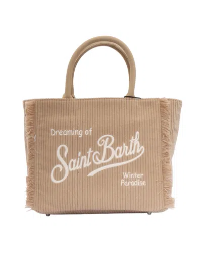 Mc2 Saint Barth Colette Corduroy 12 Emb In Brown