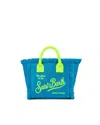 Mc2 Saint Barth Colette Turquoise Terry Handbag In 05366d