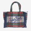 Mc2 Saint Barth Colette Bag With Check Pattern