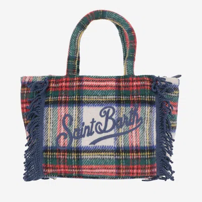 Mc2 Saint Barth Colette Bag With Check Pattern