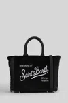 Mc2 Saint Barth Colette Felt Tote In Black