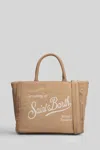 Mc2 Saint Barth Colette Felt Tote In Brown