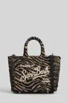 Mc2 Saint Barth Vanity Mini Felt Tote In Multi