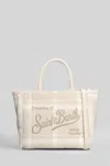 Mc2 Saint Barth Colette Felt Tote In Neutral