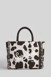 Mc2 Saint Barth Colette Felt Tote In Multi