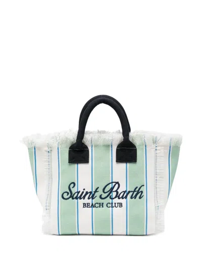 Mc2 Saint Barth Colette Frayed Tote Bag In Multi