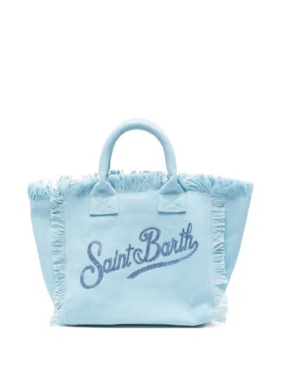 Mc2 Saint Barth Colette Frayed-trim Tote Bag In Pattern
