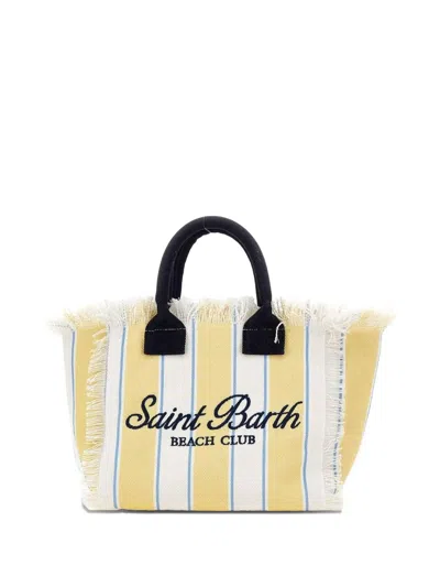 Mc2 Saint Barth Colette Fringe-detailing Tote Bag In Purple