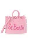 Mc2 Saint Barth Colette Patch Pink Tote Bag