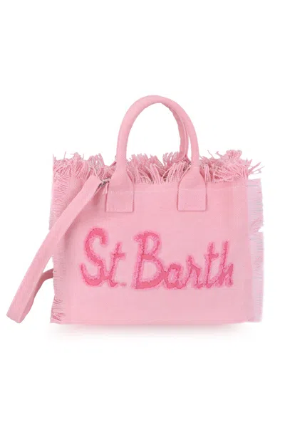 Mc2 Saint Barth Colette Patch Pink Tote Bag