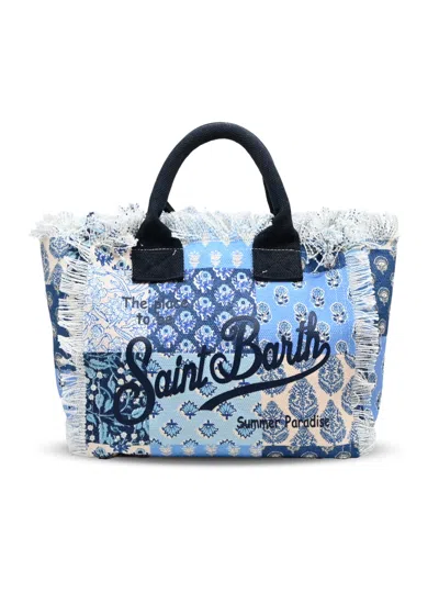 Mc2 Saint Barth Colette Radical Patch Multi Blue Bag