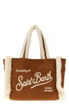 Mc2 Saint Barth Borsa Vanity Mini Shearling Marrone In Brown