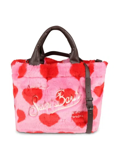 Mc2 Saint Barth Kids' Colette Shoulder Bag In Pink