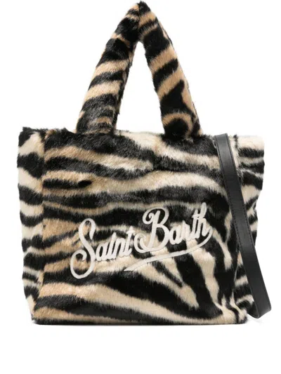 MC2 SAINT BARTH COLETTE SOFT FUR TOTE BAG MC2 SAINT BARTH