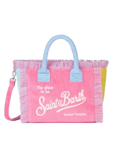 Mc2 Saint Barth Colette Sponge Pastel Multi Bag