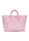 Mc2 Saint Barth Colette Sponge Terry Pink Bag