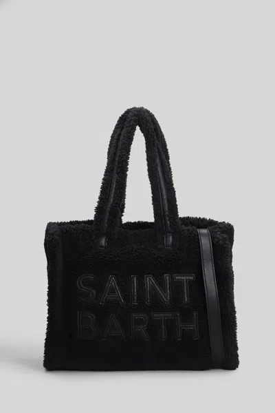 Mc2 Saint Barth Colette Teddy Tote In Black