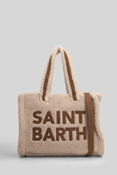 Mc2 Saint Barth Colette Teddy Tote In Neutral