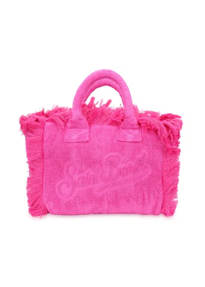 Mc2 Saint Barth Colette Terry Fuchsia Tote Bag