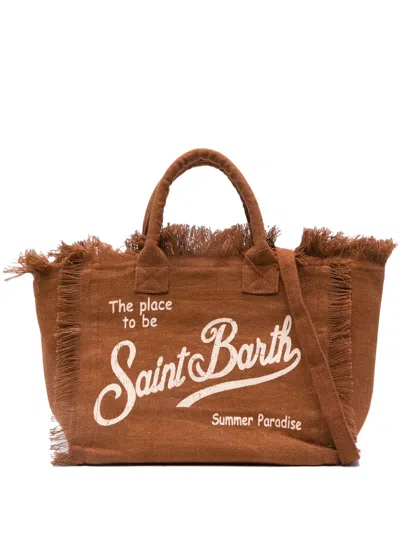 Mc2 Saint Barth Colette Tote Bag In Brown