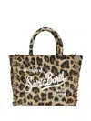 Mc2 Saint Barth Colette Tote Bag In Animal Print