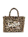 Mc2 Saint Barth Borsa Vanity Mini Animalier Marrone In Brown