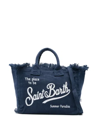 Mc2 Saint Barth Colette Tote Bag In Blue