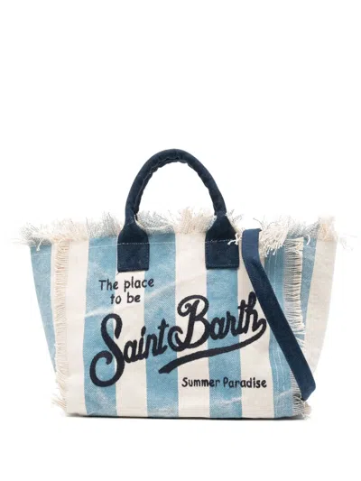 Mc2 Saint Barth Colette Tote Bag In Blue