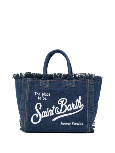 Mc2 Saint Barth Colette Tote Bag In Blue