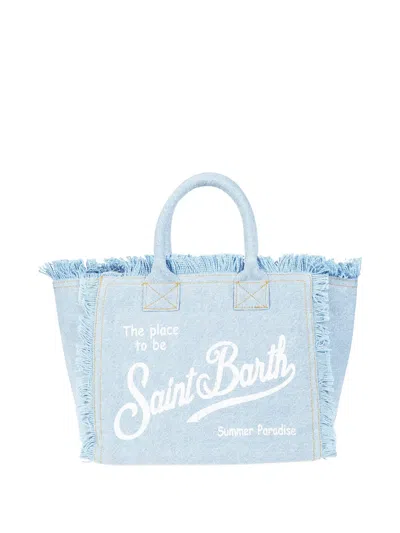 Mc2 Saint Barth Colette Tote Bag In Blue