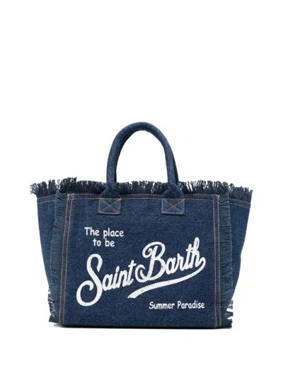 Mc2 Saint Barth "colette" Tote Bag In Blue