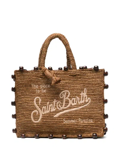 Mc2 Saint Barth Colette Tote Bag In Brown