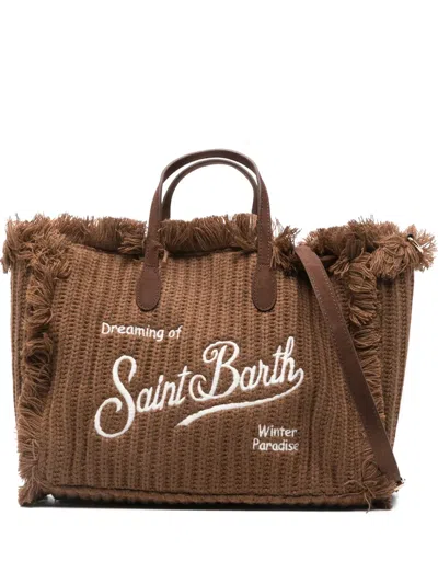 Mc2 Saint Barth Colette Tote Bag In Brown