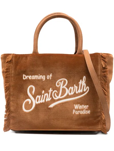 Mc2 Saint Barth Colette Tote Bag In Brown
