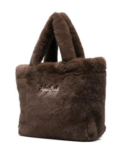 Mc2 Saint Barth Colette Tote Bag In Brown
