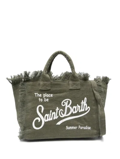 Mc2 Saint Barth Colette Tote Bag In Green