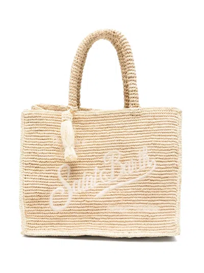 Mc2 Saint Barth Colette Tote Bag In Neutrals