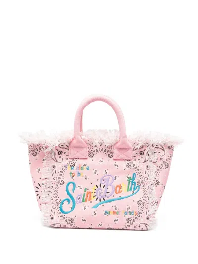Mc2 Saint Barth Colette Tote Bag In Pink
