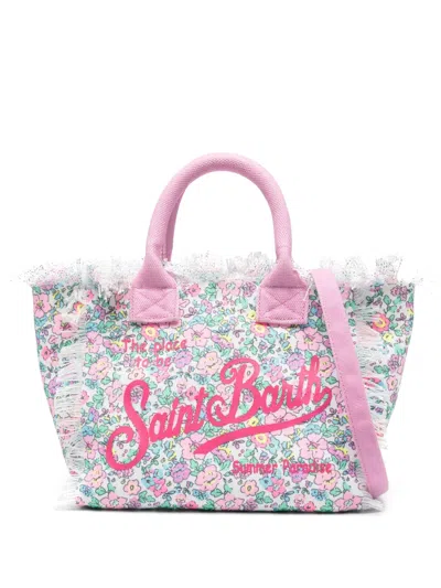 Mc2 Saint Barth Colette Tote Bag In White