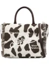 Mc2 Saint Barth Colette Tote Bag In White