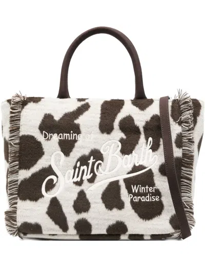 Mc2 Saint Barth Colette Tote Bag In White