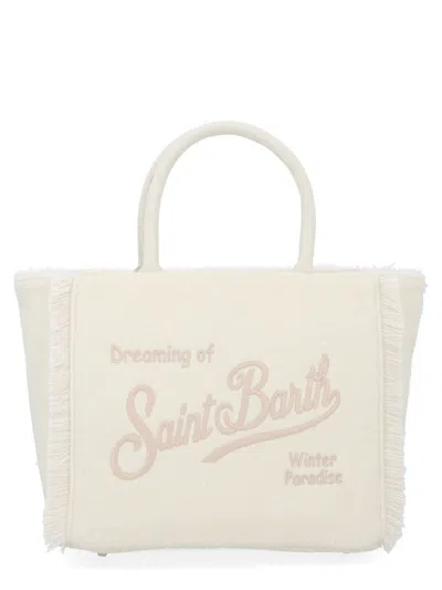 Mc2 Saint Barth "colette" Tote Bag In White