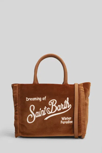 Mc2 Saint Barth Colette  Tote In Brown