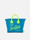 Mc2 Saint Barth Colette Turquoise Terry Handbag In Sky