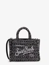 Mc2 Saint Barth Colette Wool Blend Crossbody Bag In Black