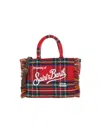 Mc2 Saint Barth "colette Wool" Tote Bag In Red