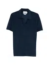 Mc2 Saint Barth Collared T-shirt In Blue