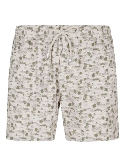 Mc2 Saint Barth Comfort Light Swim Shorts In Neutral
