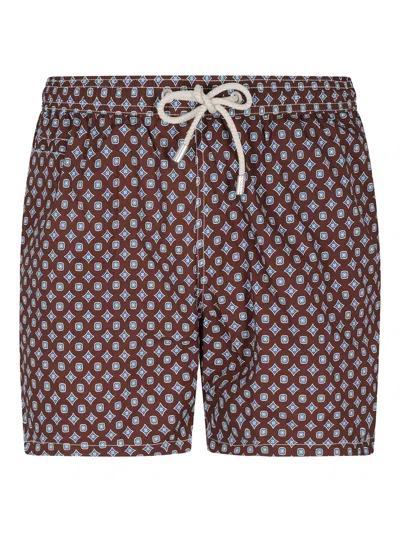 Mc2 Saint Barth Comfort Light Swim Shorts In Red